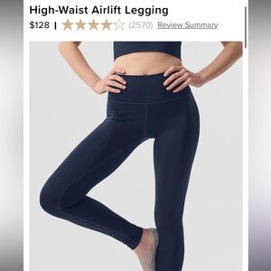 Alo Navy Airlift Leggings